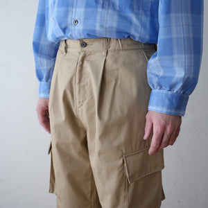 C/N GABARDINE CARGO PANTS