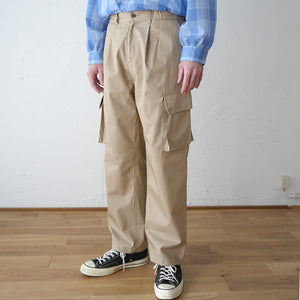 C/N GABARDINE CARGO PANTS