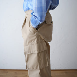 C/N GABARDINE CARGO PANTS