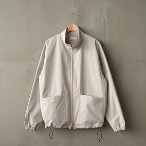 WEATHER CLOTH TRACK JACKET