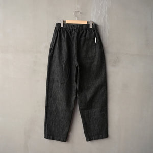 12oz STRETCH DENIM WIDE TAPERED EASY PANTS