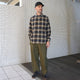 OMBRE CHECK LOOSE FIT R/C SHT