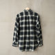 OMBRE CHECK LOOSE FIT R/C SHT