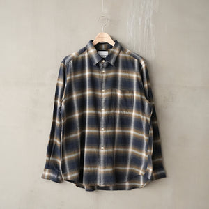 OMBRE CHECK LOOSE FIT R/C SHT