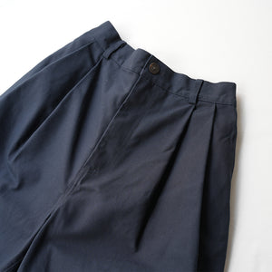 VINTAGE SERGE TWO TUCK WIDE PANTS【MANON】