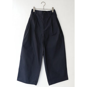 VINTAGE SERGE TWO TUCK WIDE PANTS【MANON】