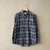 BRUSHED CHECK LOOSE FIT R/C SHT