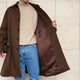 WOOL BEAVER BALMACAAN COAT