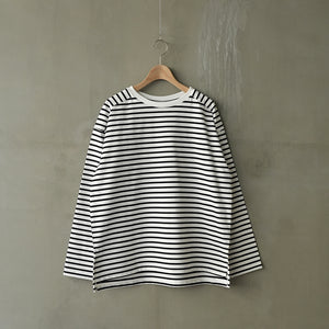 LS BORDER TEE【MANON】