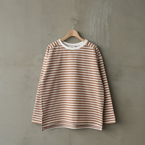 LS BORDER TEE【MANON】