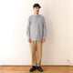 TYPEWRITER STRIPE LOOSE FIT R/C SHT