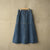 DENIM FLARE SKIRT【MANON】