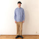 TYPEWRITER STRIPE LOOSE FIT R/C SHT