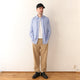 TYPEWRITER STRIPE LOOSE FIT R/C SHT