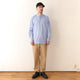 TYPEWRITER STRIPE LOOSE FIT R/C SHT