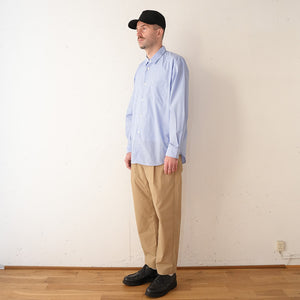 TYPEWRITER STRIPE LOOSE FIT R/C SHT