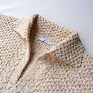 SKIPPER CABLE KNIT【MANON】