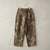 BACK SATIN CAMO EASY PANTS