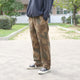 BACK SATIN CAMO EASY PANTS