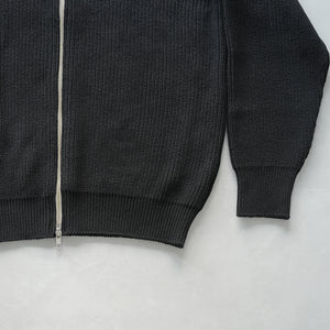 ALL TIME RIB ZIP KNIT