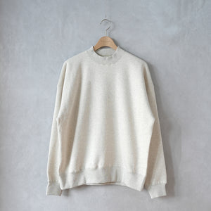 AZUMA BRUSHED SWEAT MOCKNECK