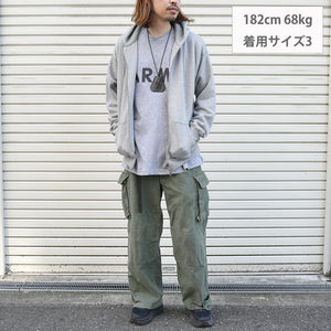 AZUMA BRUSHED SWEAT FULLZIP