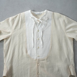 PINTUCK RIBON BLOUSE【MANON】