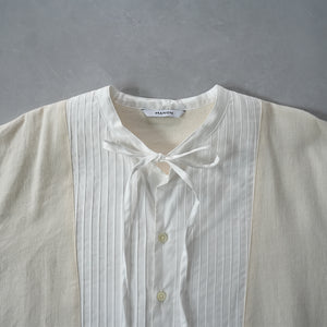 PINTUCK RIBON BLOUSE【MANON】