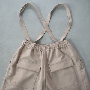 DOBLE CLOTH SUSPENDER PANTS【MANON】