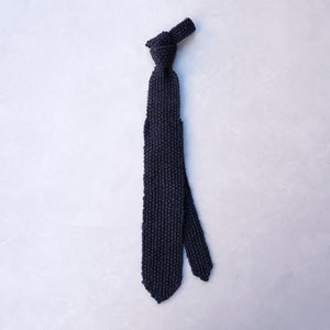 BLACK SHEEP WOOL KNIT TIE