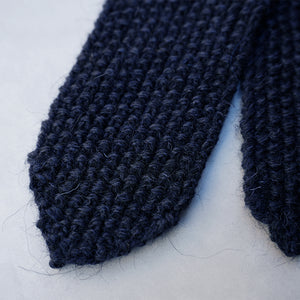 BLACK SHEEP WOOL KNIT TIE