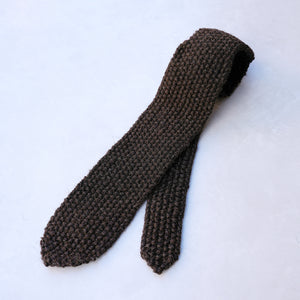 BLACK SHEEP WOOL KNIT TIE