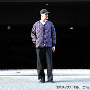 NANGA×MANUAL ALPHABET CMR REVERSE DOWN JACKET