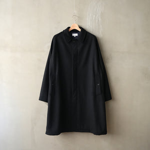 WOOL BEAVER BALMACAAN COAT