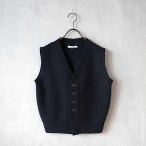 RIB KNIT VEST【MANON】