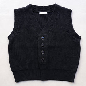 RIB KNIT VEST【MANON】