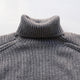 LOW GAUGE HI NECK OVER KNIT【MANON】