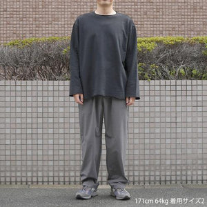 MINI URAKE CUT OFF OVER SIZE LS TEE【追加入荷】