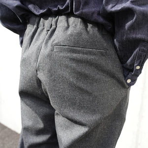 BONDING WOOL TROUSERS