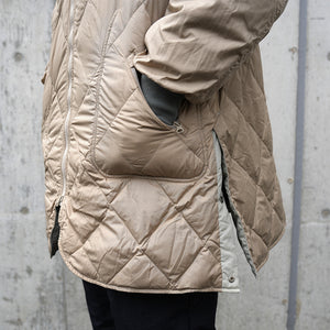 NANGA×MANUAL ALPHABET  FTQ REVERSE DOWN COAT