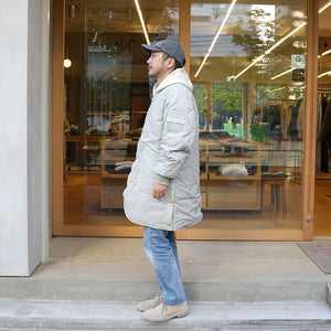 NANGA×MANUAL ALPHABET  FTQ REVERSE DOWN COAT