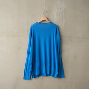 GAUZE KNIT BALOON SLEEVE TEE【MANON】