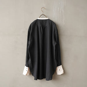 PINTUCK RIBON BLOUSE【MANON】