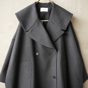 SHAWL COLLAR DOUBLE COAT【MANON】