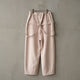 DOBLE CLOTH SUSPENDER PANTS【MANON】