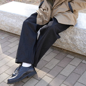 12oz BLACK DENIM TROUSERS