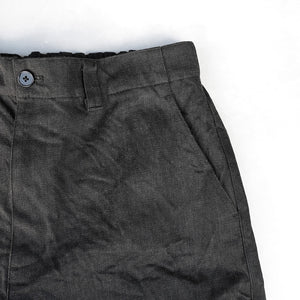 12oz BLACK DENIM TROUSERS