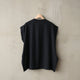 IN TUCK SLEEVE TEE BLACK【MANON】