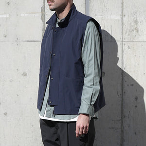 WEATHER CLOTH ZIP VEST