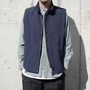 WEATHER CLOTH ZIP VEST